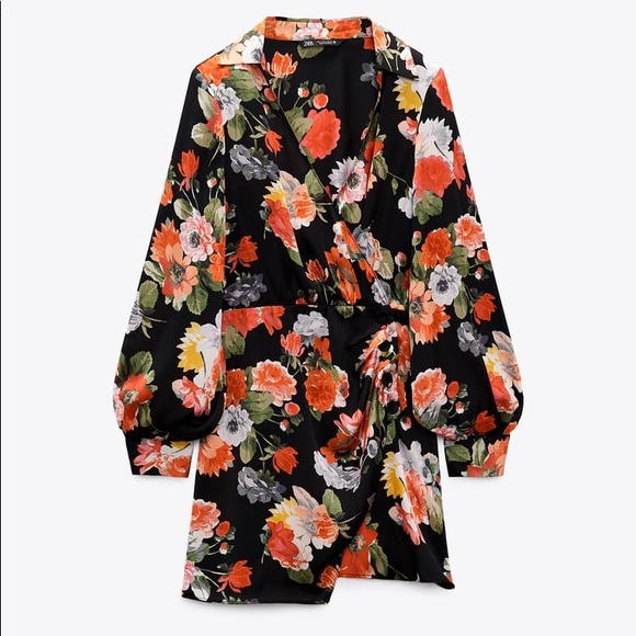 ZARA PRINTED SHOULDER PAD DRESS
MULTICOLORED - Picture 8 of 11